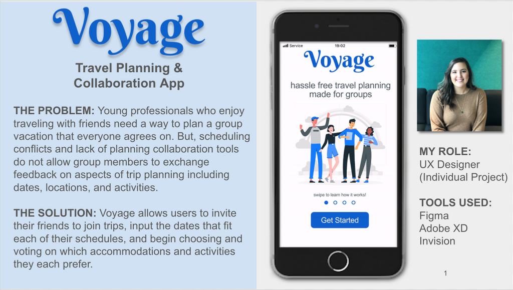 Picture of: Voyage — Travel Planning & Collaboration App Case Study  by Anna